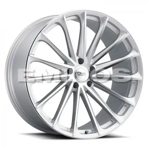 OHM PROTON SILVER W/ MIRROR FACE 5x114.3 18R 8.5 64.15 30