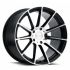 Ruff RS2 GLOSS BLACK W/ MACHINED FACE 5x114.3 18R 8.5 76.1 40