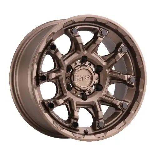 Black Rhino ARK BRONZE W/ GLOSS BLACK BOLTS 5x127 18R 9 71.5 -18