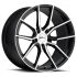 Cray SPIDER GLOSS BLACK W/ MIRROR CUT FACE 5x120.65 18R 9 70.3 50