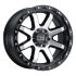 Black Rhino COYOTE GLOSS BLACK W/ MACHINED FACE & STAINLESS BOLTS 5x139.7 18R 9 78.1 2