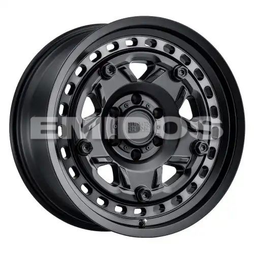 Black Rhino GRANGE MATTE BLACK W/ MACHINED TINT RING 8x170 18R 9 125.1 -18