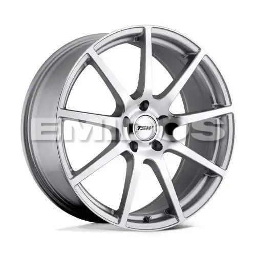 TSW INTERLAGOS SILVER W/ MIRROR CUT FACE 5x114.3 18R 9 76.1 63