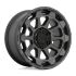 Black Rhino ROTOR MATTE GUNMETAL W/ BRUSHED FACE 6x135 18R 9 87.1 12