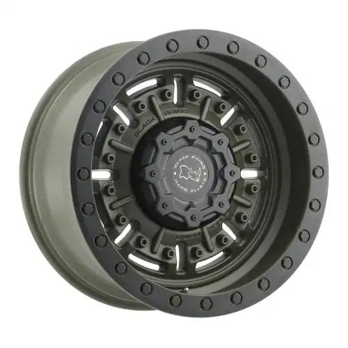 Black Rhino ABRAMS OLIVE DRAB GREEN 5x127 18R 9.5 71.5 -18