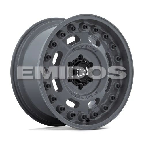 Black Rhino AXLE BATTLESHIP GRAY 8x170 18R 9.5 125.1 6