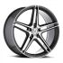 Mandrus BREMEN GLOSS GUNMETAL W/ MIRROR CUT FACE 5x112 18R 9.5 66.56 39