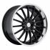 Coventry WHITLEY GLOSS BLACK W/ MIRROR CUT LIP 5x108 18R 9.5 63.36 25