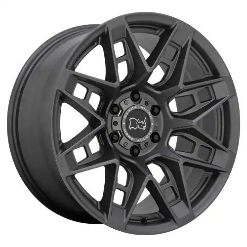 Black Rhino CAPROCK MATTE GUNMETAL 5x150 18R 9.5 110.1 12