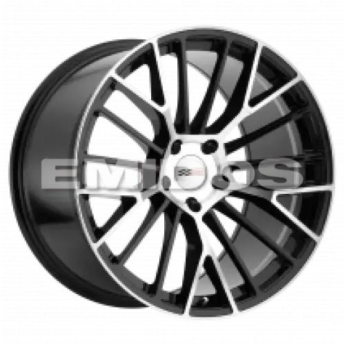 Cray ASTORIA GLOSS BLACK W/ MIRROR CUT FACE 5x120.65 18R 9.5 70.3 56