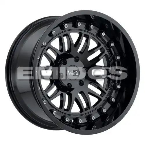 Black Rhino FURY GLOSS BLACK 5x150 18R 9.5 110.1 12