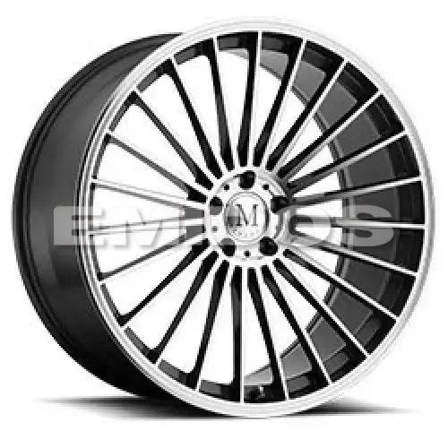 Mandrus 23 GUNMETAL W/ MIRROR CUT FACE 5x112 18R 9.5 66.56 35