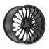 VICTOR EQUIPMENT WURTTEMBURG MATTE BLACK W/ GLOSS BLACK FACE 5x130 19R 10.5 71.5 55