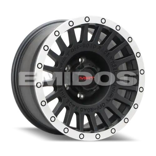 MAT Offroad 1908M Matte Black/Machined lip 6x139.7 17R 8 100,1 0