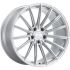 XO Luxury Wheels LONDON SILVER W/ BRUSHED FACE 5x114.3 19R 10 76.1 40