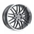 TSW AVALON GUNMETAL W/ BRUSHED GUNMETAL FACE & MACHINED LIP 5x120 19R 11 76.1 38