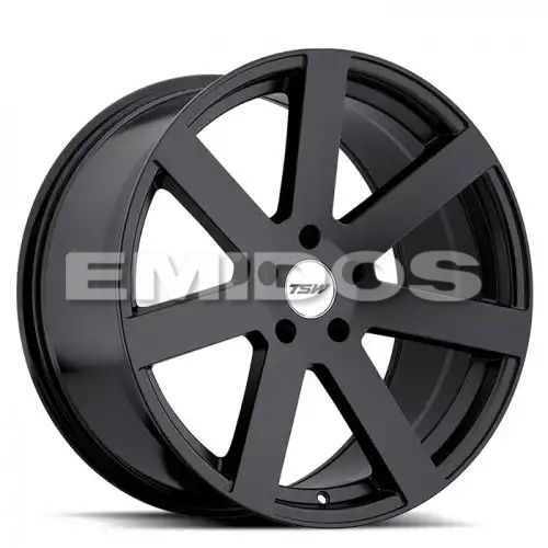 TSW BARDO MATTE BLACK 5x114.3 19R 8 76.1 20