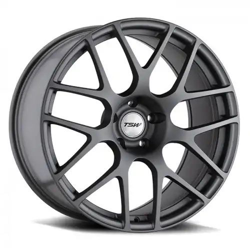 TSW NURBURGRING MATTE GUNMETAL 5x100 19R 8 72.1 35