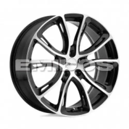 Petrol P5A GLOSS BLACK W/ MACHINED CUT FACE 5x108 19R 8 72.1 40