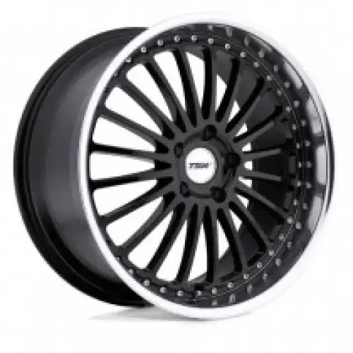 TSW SILVERSTONE GLOSS BLACK W/ MIRROR CUT LIP 5x114.3 19R 8 76.1 20