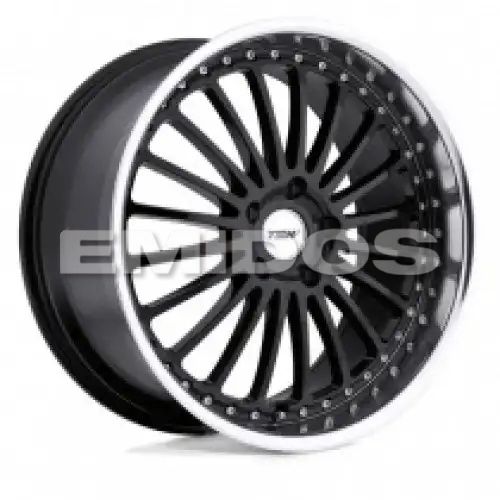 TSW SILVERSTONE GLOSS BLACK W/ MIRROR CUT LIP 5x114.3 19R 8 76.1 20
