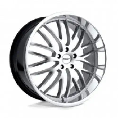 TSW SNETTERTON HYPER SILVER W/ MIRROR CUT LIP 5x120 19R 8 76.1 35