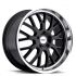 TSW TREMBLANT GLOSS BLACK W/ MIRROR CUT LIP 5x114.3 19R 8 76.1 40