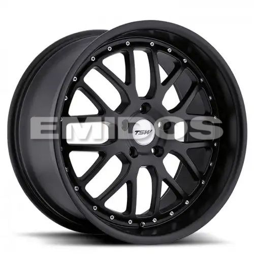 TSW VALENCIA MATTE BLACK 5x112 19R 8 72.1 32