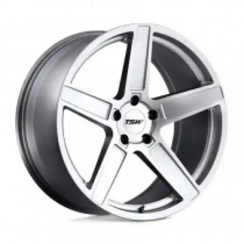 TSW ASCENT MATTE TITANIUM SILVER 5x112 19R 8.5 72.1 32