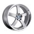 BEYERN RAPP SILVER W/ MIRROR CUT LIP 5x120 19R 8.5 74.1 15