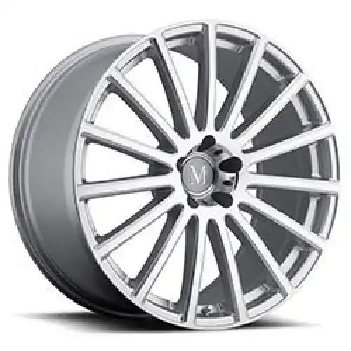 Mandrus ROTEC SILVER W/ MIRROR CUT FACE 5x112 19R 8.5 66.56 43