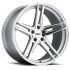 TSW MECHANICA SILVER W/ MIRROR CUT FACE 5x112 19R 8.5 72.1 42