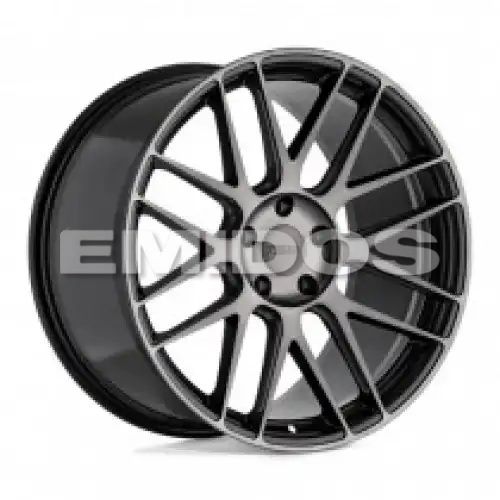 TSW NORD SEMI GLOSS BLACK MILLED-MACHINED DARK TINT FACE 5x108 19R 8.5 72.1 40