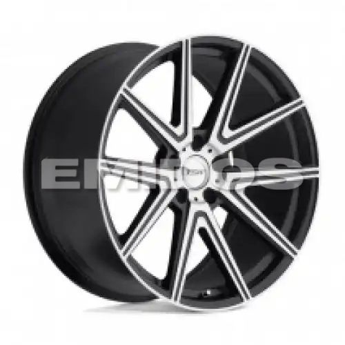 TSW ROUGE GUNMETAL W/ MIRROR CUT FACE 5x100 19R 8.5 72.1 35