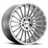 TSW TURBINA TITANIUM SILVER W/ MIRROR CUT FACE 5x100 19R 8.5 72.1 38