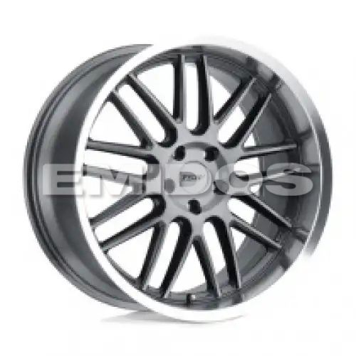 TSW AVALON GUNMETAL W/ BRUSHED GUNMETAL FACE & MACHINED LIP 5x114.3 19R 9 76.1 20