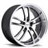 TSW CADWELL GUNMETAL MIRROR CUT FACE/LIP 5x120 19R 9.5 76.1 45