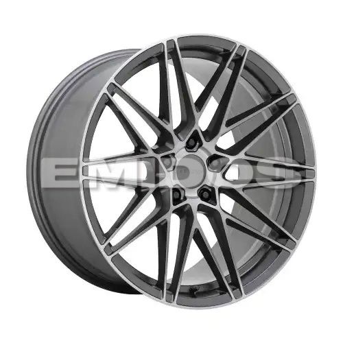 BEYERN DAMON MATTE GUNMETAL W/ BRUSHED FACE 5x112 19R 9.5 66.56 39