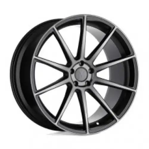 Mandrus KLASS GLOSS GUNMETAL W/ MACHINED TINTED FACE 5x112 19R 9.5 66.56 39