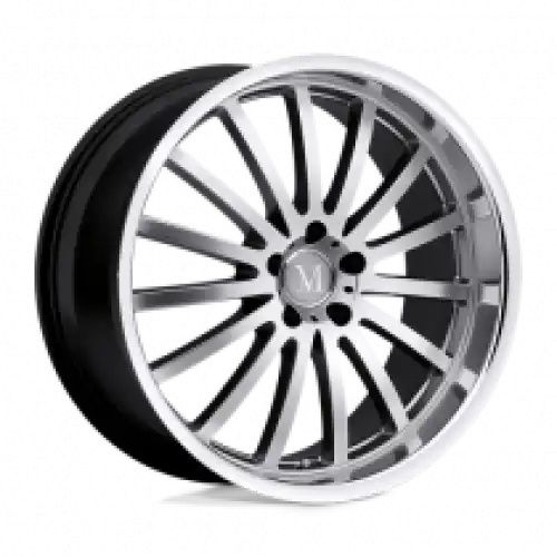 Mandrus MILLENIUM HYPER SILVER W/ MIRROR CUT LIP 5x112 19R 9.5 66.56 25