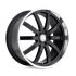Mandrus WILHELM GLOSS BLACK W/ MIRROR CUT LIP 5x112 19R 9.5 66.56 25