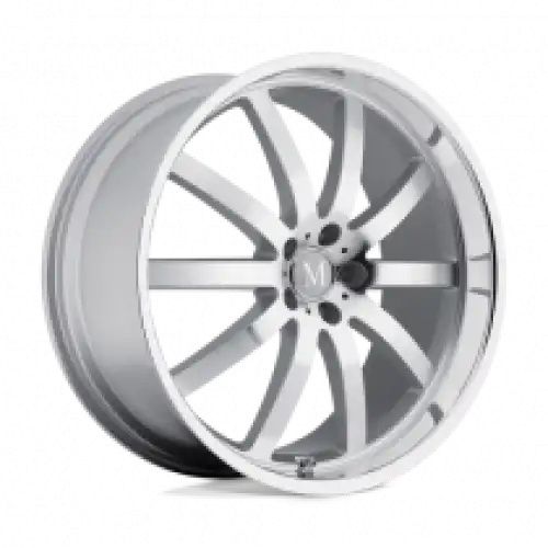 Mandrus WILHELM SILVER W/ MIRROR CUT FACE & LIP 5x112 19R 9.5 66.56 25