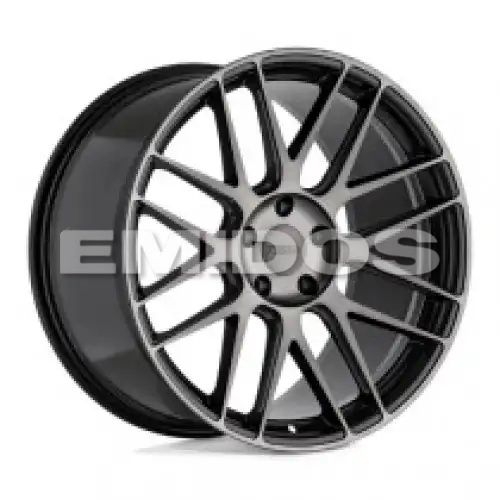 TSW NORD SEMI GLOSS BLACK MILLED-MACHINED DARK TINT FACE 5x114.3 19R 9.5 76.1 40