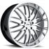 TSW SNETTERTON HYPER SILVER W/ MIRROR CUT LIP 5x114.3 19R 9.5 76.1 20