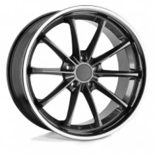 TSW SWEEP GLOSS GUNMETAL W/ STAINLESS LIP 5x120 19R 9.5 76.1 40