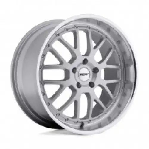 TSW VALENCIA SILVER W/ MIRROR CUT LIP 5x120 19R 9.5 76.1 20