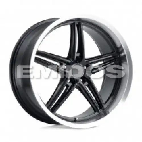 TSW VARIANTE GLOSS BLACK W/ MACHINED LIP 5x120 19R 9.5 76.1 39