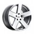 TSW BRISTOL SILVER W/ MIRROR CUT FACE 5x130 20R 10.5 84.1 35