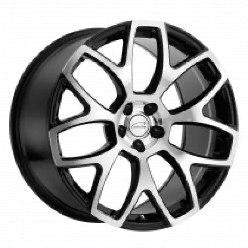 Coventry ASHFORD GLOSS BLACK W/ MIRROR CUT FACE 5x108 20R 10.5 63.36 25