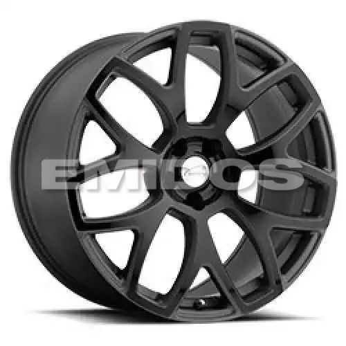 Coventry ASHFORD HIGH GLOSS GUNMETAL W/ GLOSS BLACK FACE 5x108 20R 10.5 63.36 45